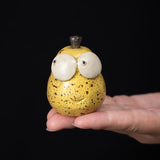 Load image into Gallery viewer, playful yellow clay tea pet - Jason&#39;s Teahouse