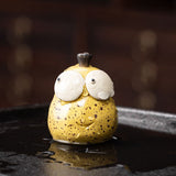 Load image into Gallery viewer, playful yellow clay tea pet - Jason&#39;s Teahouse