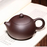 Load image into Gallery viewer, Yixing Purple Clay Xi Shi Lotus Teapot - Jason&#39;s Teahouse